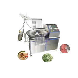 Electric Industrial Meat Cutter Machine Automatic Vegetable Meat Bowl Cutter Machine Meat Bowl Chopper