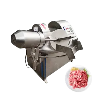 Commercial Multi-Function 125L Meat Pie Meat Bowl Mixer Machine Electric Vegetable Food Chopper Meat Bowl Cutter
