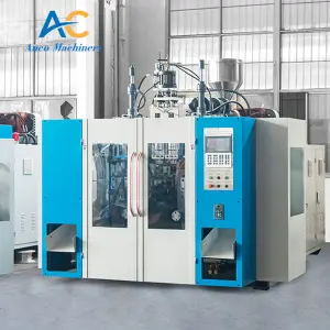 Automatic 5L Jerry Can Blow Molding Machine for Engine Oil Bottles Full Extrusion Processing PET HDPE PP Bearing Motor Core