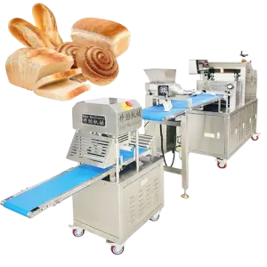 Automatic High Speed Baguette Loaf Bread Production Line Auto Filled Bread Making Machine