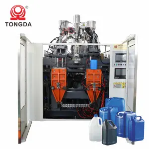 TONGDA HTSll5L Fully Automatic HDPE Bottle Jerry Can Blowing Making Extrusion Blow Molding Machine
