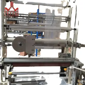 Biodegradable PE Zipper Ziploc Plastic Bag Making Machine
