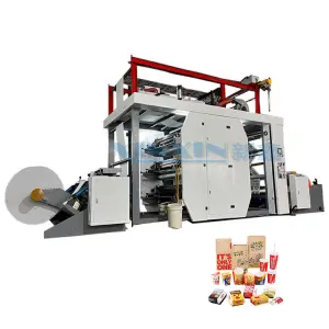 Multicolor Flexographic Printing Machine Picture Printing Machine With Video Inspection System