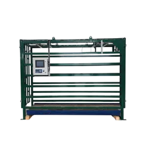 Steel Cattle Crush Equipment with Weighing Scale Innovative Fence System for Animal Husbandry
