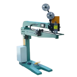 High Speed Double Servo Arm Stitcher Stapler Manual Corrugated Carton Box Making Machines