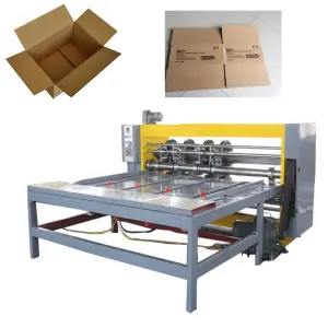 Automatic Rotary Slotting Die Cutting Carton Box Making Machinery