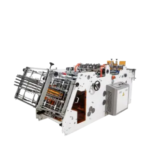 HBJ -D900 High Speed Paper Lunch Burger Box Making Machine Automatic Paper Carton Erecting Forming Making Machine