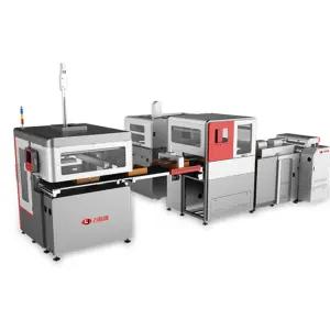 Automatic Rigid Box Making Machine for Making Jewelry Boxes and Gift Boxes