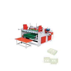 Fully Automatic Collapsible Folding Paper Carton Box Making Machine Rigid Gift Box Packaging Machinery
