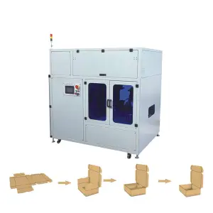 Automatic High Speed Carton Cardboard Folding Box Forming Machine Packing Gift Rigid Box Making Machine