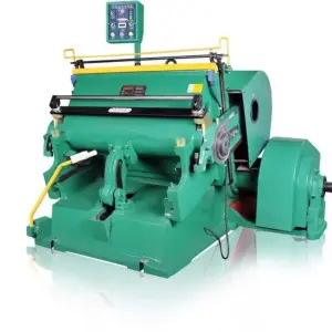 ML750/ ML930 / ML1100 /ML1500 Semi Automatic Flat Table Die Cutting and Creasing Machine Paper Cup Pizza Box Making Machine