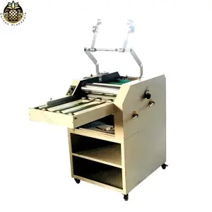 Electric High-Speed Digital Polyester Laminating Machine (WDFM-390B) for Plastic Wood Case Packaging Essential Motor Included