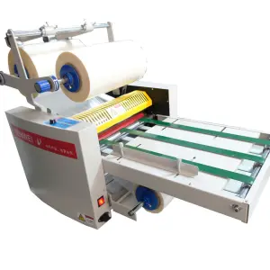 SMFM5002Z 360mm A3 A4 Paper Oil Heating Laminating Machine With Slitting Laminator
