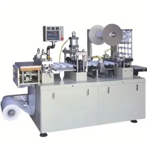Automatic Plastic Disposable Cup Bowl Dish Cake Tray Die Cutting Paper Cup Lid Forming Machine