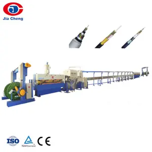 Optical Fiber Electric Cable Making Production Line for Optical Fiber Wire Extruder Machine
