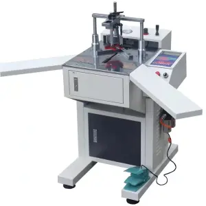 Automatic CNC Desktop Pneumatic Clamping Picture Photo Frame Corner Nailing Machine CNC Nailing Equipment