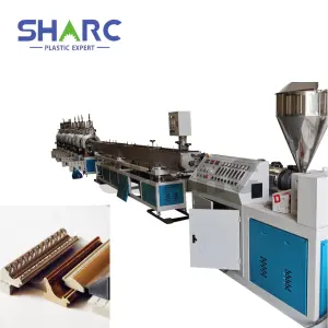 PS Plastic Photo Frame PS Picture Frame Photo Frame Moulding Profile Extrusion Line Equipment Making Machine