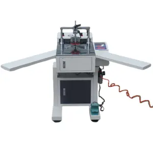 T0926 Right Angle by CNC Nail Corner Machine Density Board Line Corner Cutting Machine Decorative Picture Frame Equipment