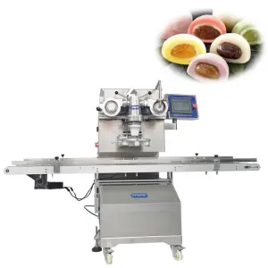 Full Automatic High Speed Sweet Japanese Rice Cake Daifuku Mochi Ice Cream Making Machine