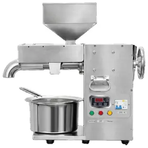 MJ LYF-T81 Mini Commercial Oil Presser 20 Kg/h Peanut Coconut Cocoa Almond Walnut Seeds Olive Screw Cold Oil Press Machine