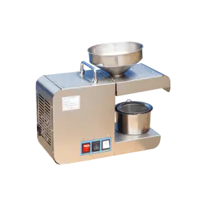Automatic Mini Stainless Steel Household Oil Presser Multifunctional Natural Cold Oil Expeller for Used Manufacturing Plant