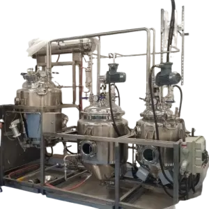 Small Laboratory Ginger Stem Fruit Steam Essential Oil Extraction Equipment