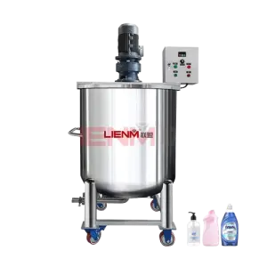 Customized Liquid Detergent Mixer Stainless Steel Liquid Soap Mixer Shampoo Liquid Mixer Agitator Machine