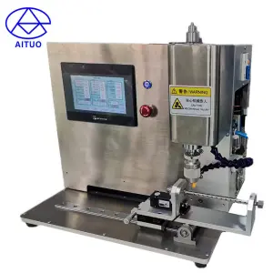 Aituo Automation AM20108 Automatic CNC Catheter Single Hole Drilling Machine 220V Rotary Drilling Hole Function Motor Core