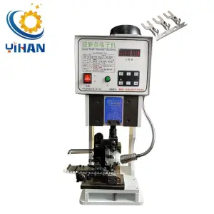 1.5t/2t Super Mute Electric Jam Brass Fork Connector Wire Harness Terminal Crimping Machine Jst Molex Terminal Crimping Machine