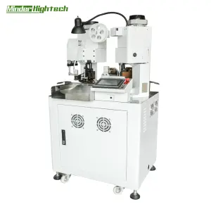 Double-headed Automatic Terminal Crimping Machine Electronic Wire Silicone Wire Cutting Stripping and Terminal Machine