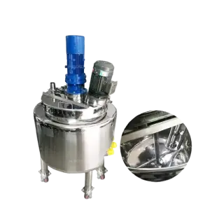 304/316 Sanitary Guar Gum Xanthan Gum Condensed Milk Ice Cream Blending Machine Homogenizer Emulsifier Snail Slime Machine