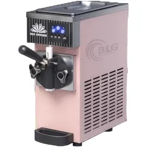 3.5L Flexible Mini Commercial Ice Cream Machine Larger Size for Cafés Mobile Vending and More