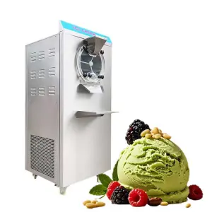 30L/H Italian Commercial Automatic Gelato Ice Cream Maker Machine for Business Food Trucks
