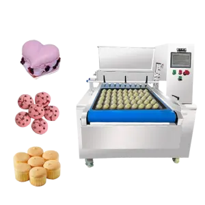 Cookies Making Machine Cookies Dough Machine Palmier Cookie Bake Cake Cup Machine Production Line