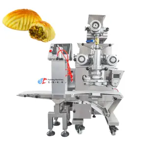 Mini Automatic Multi-Function Stuffing Mooncake Forming Equipment Electric Bakery Cooking Machine Encrusting Making Machine