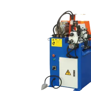 Iron Stainless Steel Copper Aluminum Pipe bar Automatic Double Head Tube bar Pipe End Pneumatic Chamfering Machine