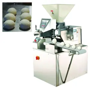Industrial Machinery Automatic Dough Bagel Donut Divider Rounder Cortadora Maquina Doughnut Dividing and Rounding Machine