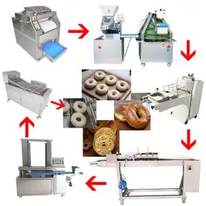Stainless Steel Commercial Automatic Donut Making Forming Equipment Bagel Molding Machine