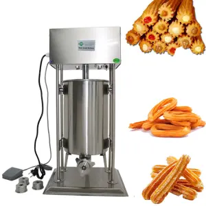 Electric Commercial Spanish Churros Maker Machine Churros Maker for Food Beverage Shop Twist Latin Fruit Spanish Churros Machine