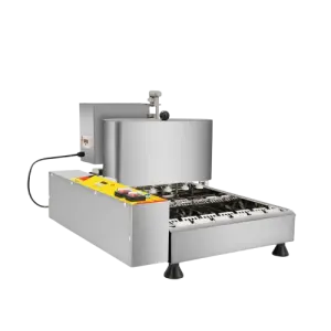 NP-6 Fully Automatic 6 Rows Mini Donut Maker Commercial Stainless Steel Doughnut Frying Machine