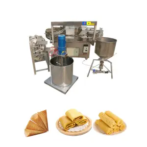 Precision and Convenient Commercial Waffle Cone Ice Cream Roll Machine