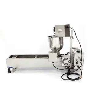 Commercial Electric Donut Machine Fully Automatic Stainless Steel Donut Fryer Condition 220V
