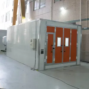 Diesel Burner Car Painting Room Diesel Burner Spray Booth Vehicle Painting Chamber Machine
