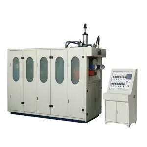 Disposable Plastic Cover Bowl Food Box Pp Plastic Lid Making Plastic Cup Thermoforming Machine