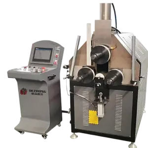 CNC Automatic Aluminum Carbon Stainless Steel Profile Roller Rolling Bending Machine for Tables Picture Frames