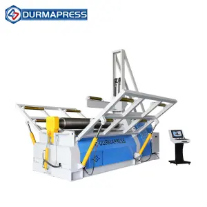 W12 Series Automatic Four-Roll CNC Rolling Machine Rolling Machine Stainless Steel Carbon Steel & Aluminum Processing