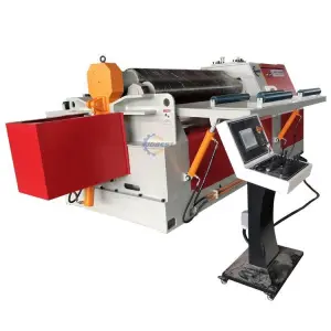 W12 CNC 4 Roller Steel Matel Plate Rolling Bender Bending Machine Automatic Hydraulic Rolling Machine