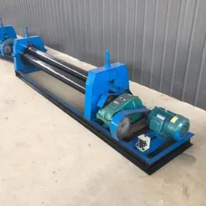 Automatic 3 Roller Hydraulic Rolling Machine Plate Small Metal Sheet Bending Rolls Steel Rolling Machine