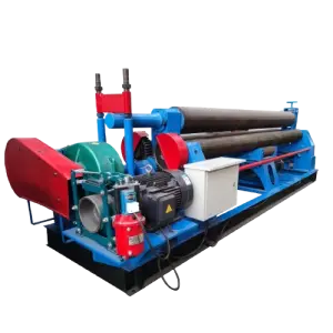 Fully Automatic Stainless Steel and Carbon Steel 3-Roller Plate Bending Rolls Machine