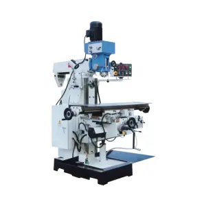 X6332ZS Manual Milling Machine Fresadora De Torreta with Integrated Horizontal and Vertical Milling Capabilities